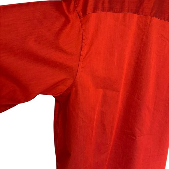 Kenneth Cole Reation red dress shirt 17.5x34-35 Regular fit NWT - Picture 6 of 12